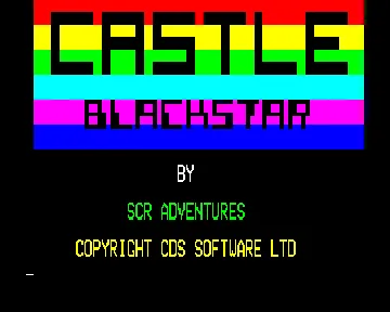 Castle Blackstar (1984)(CDS)[BLACK] screen shot title